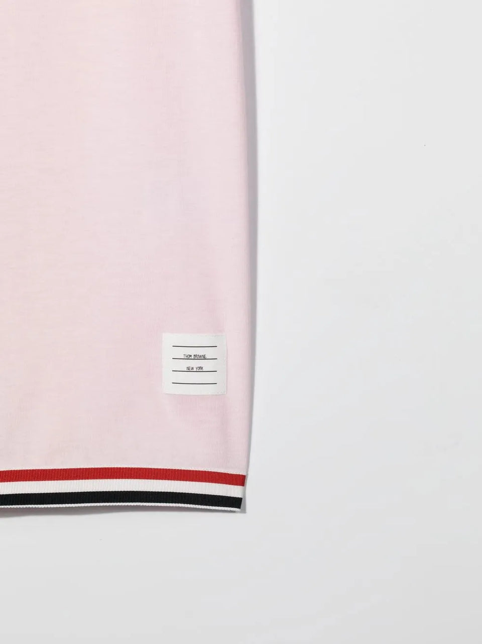 stripe-detail T-Shirt dress
