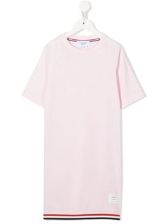 stripe-detail T-Shirt dress