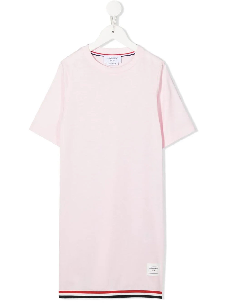 stripe-detail T-Shirt dress