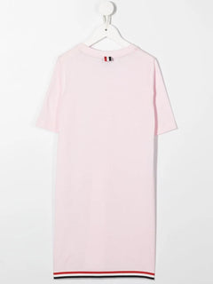 stripe-detail T-Shirt dress