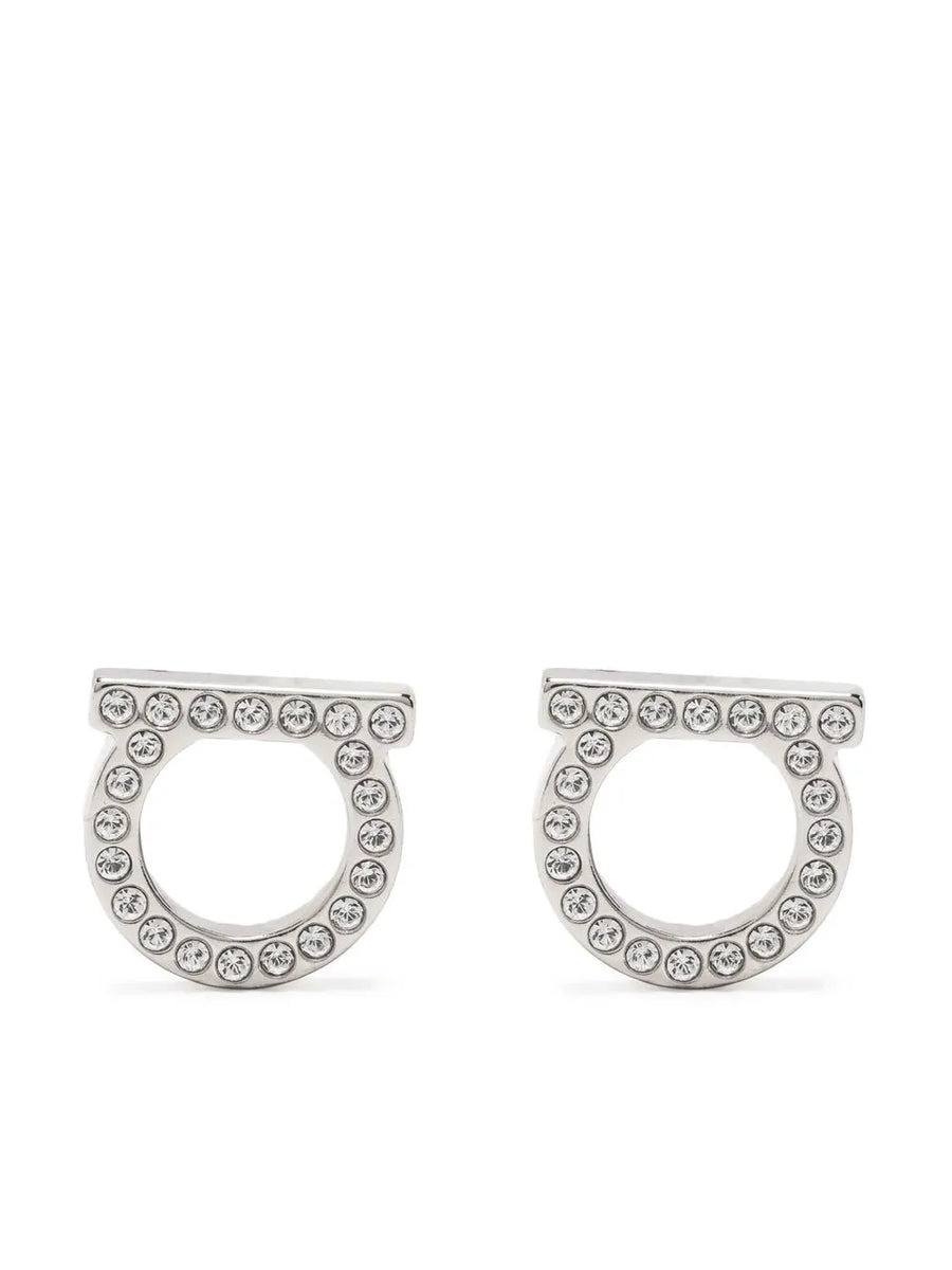 embellished Gancini earrings