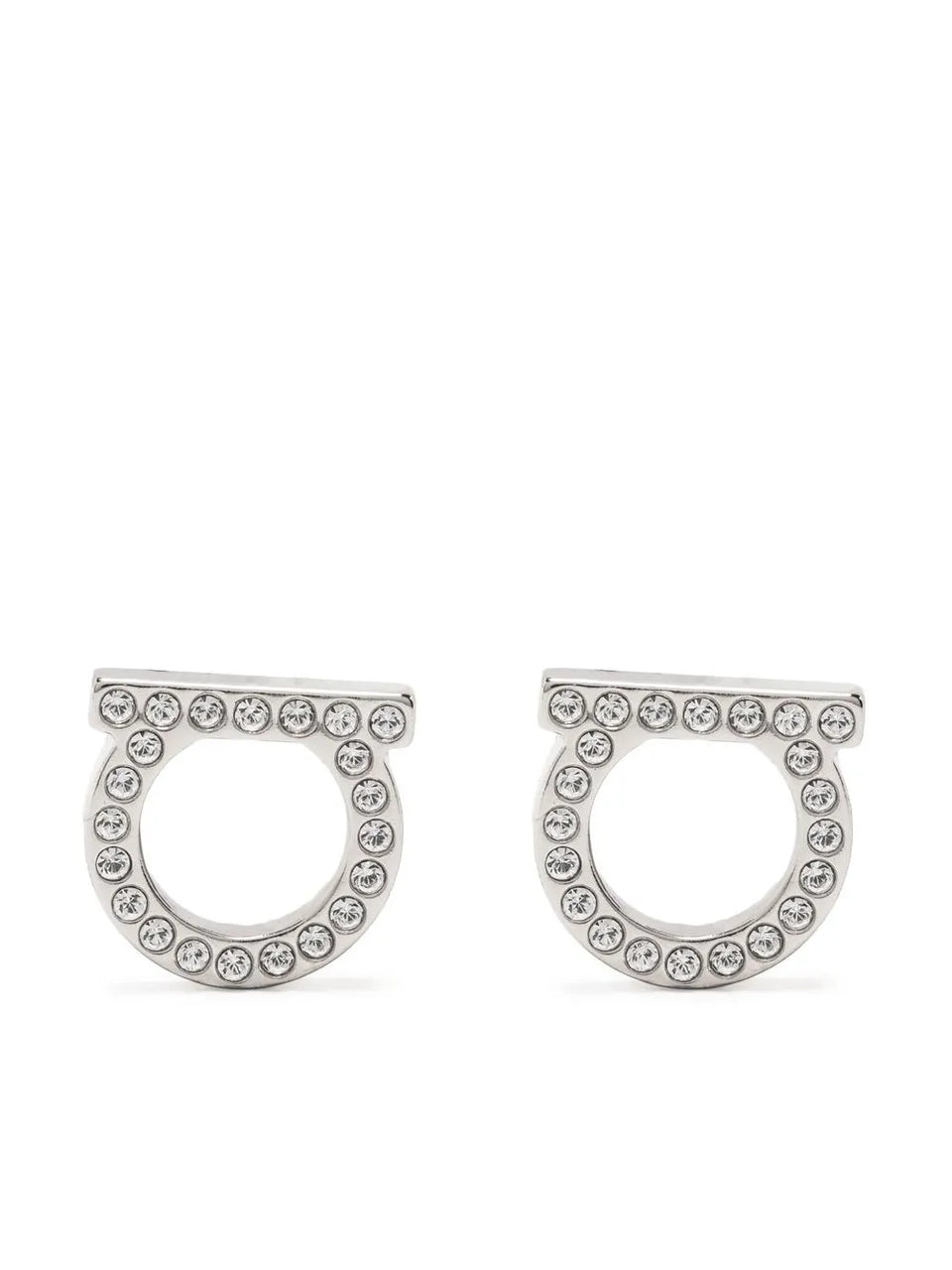 embellished Gancini earrings