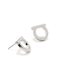 embellished Gancini earrings