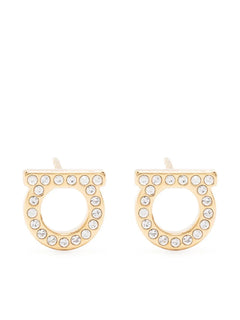 Gancini embellished earrings