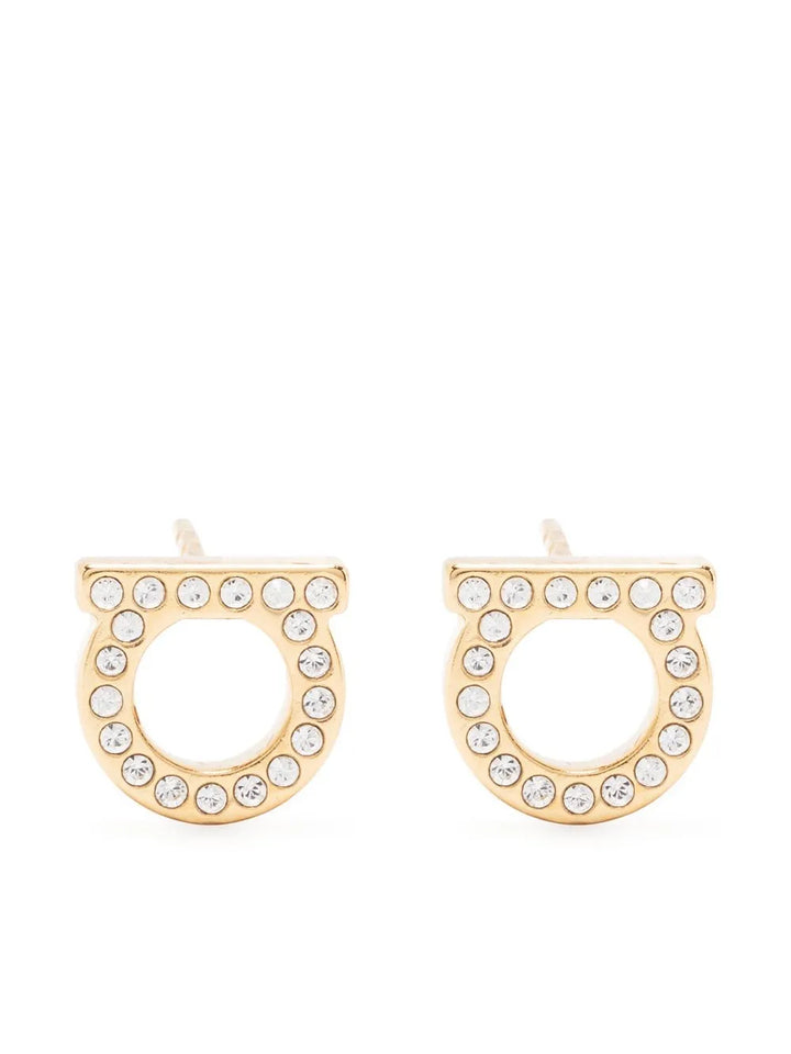 Gancini embellished earrings