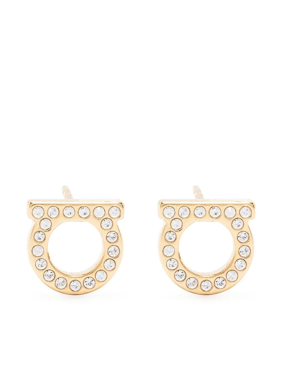 Gancini embellished earrings