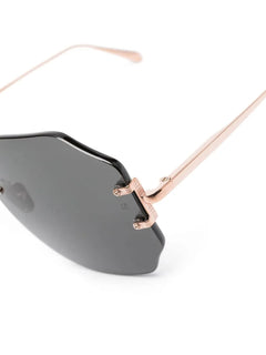 Lisette geometric-frame sunglasses