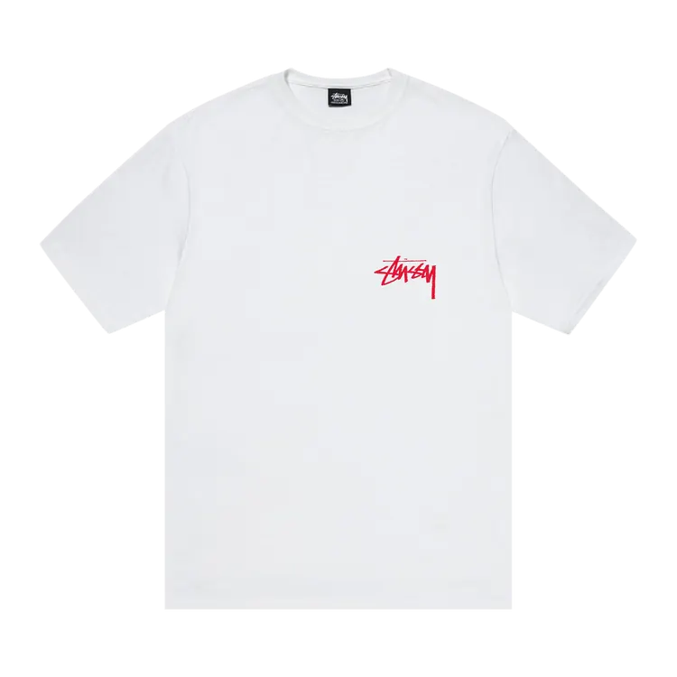 Stussy Beat Crazy T-Shirt White