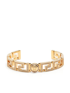 Medusa Greca cuff bracelet