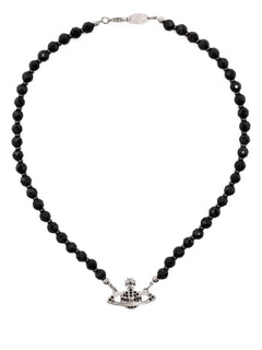 Bas Relief pearl-chain choker