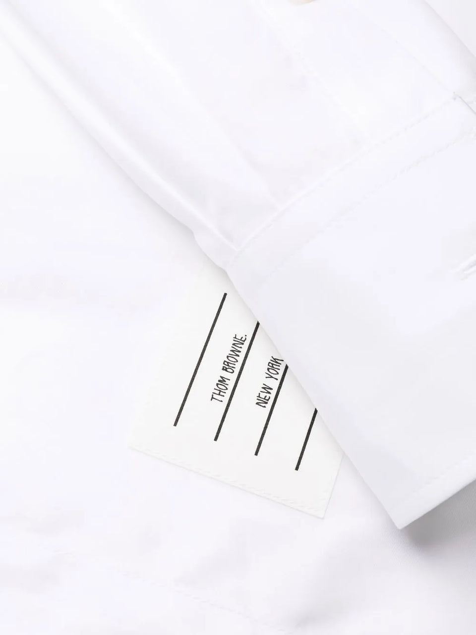 pleat-detail cotton shirtdress