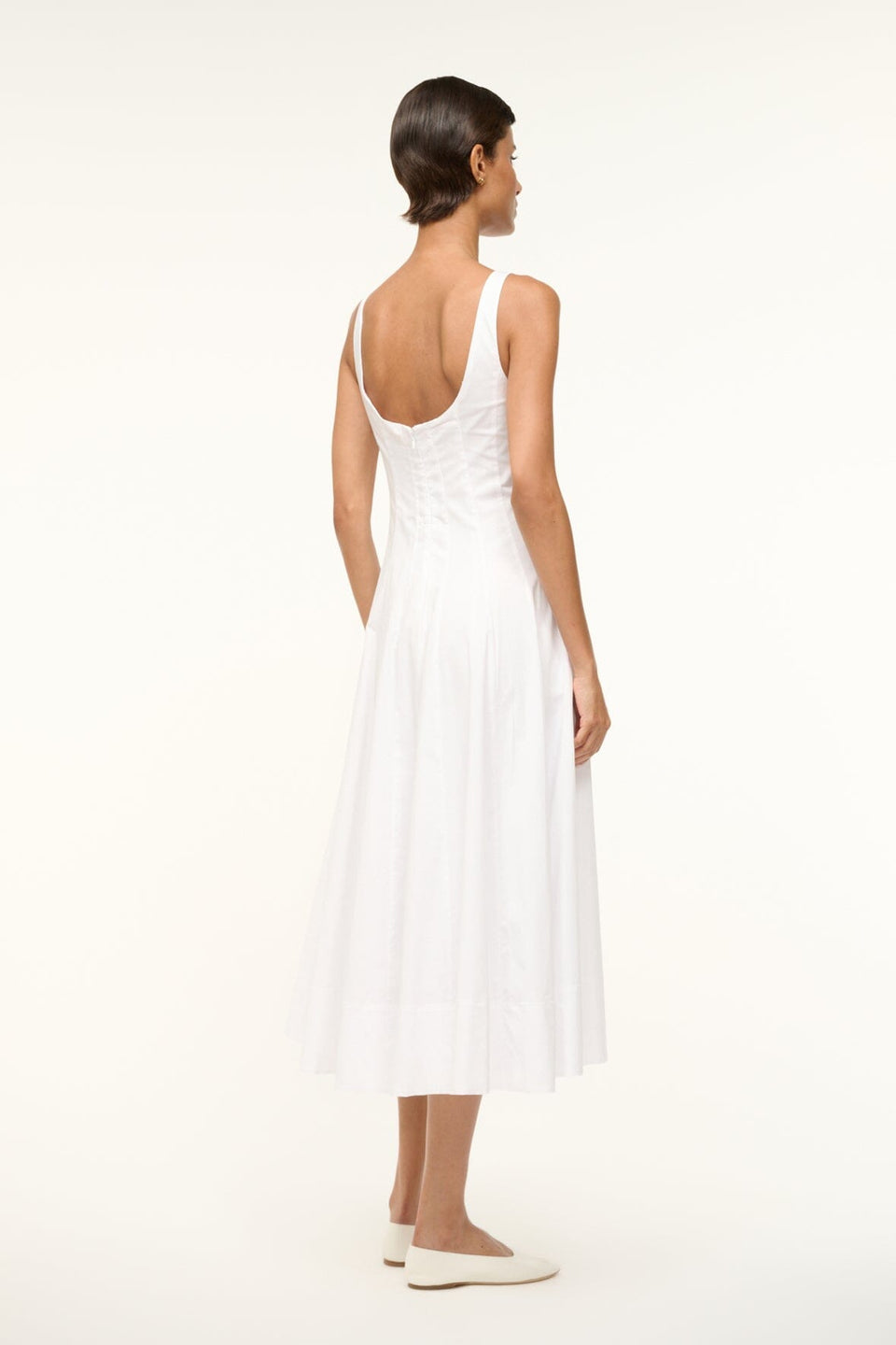 WELLS DRESS WHITE