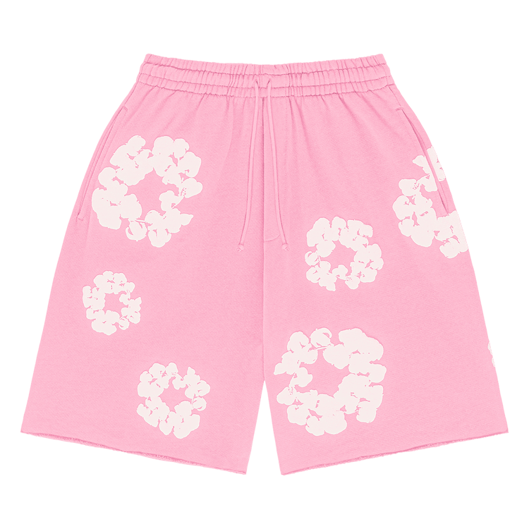 Denim Tears The Cotton Wreath Shorts Pink