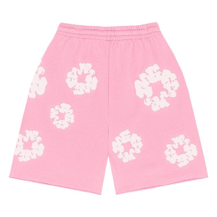 Denim Tears The Cotton Wreath Shorts Pink