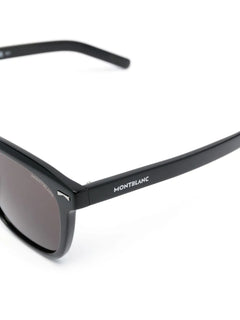 square-frame tinted-lens sunglasses
