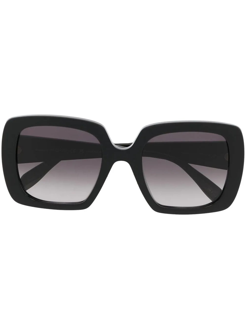logo-print rectangle sunglasses