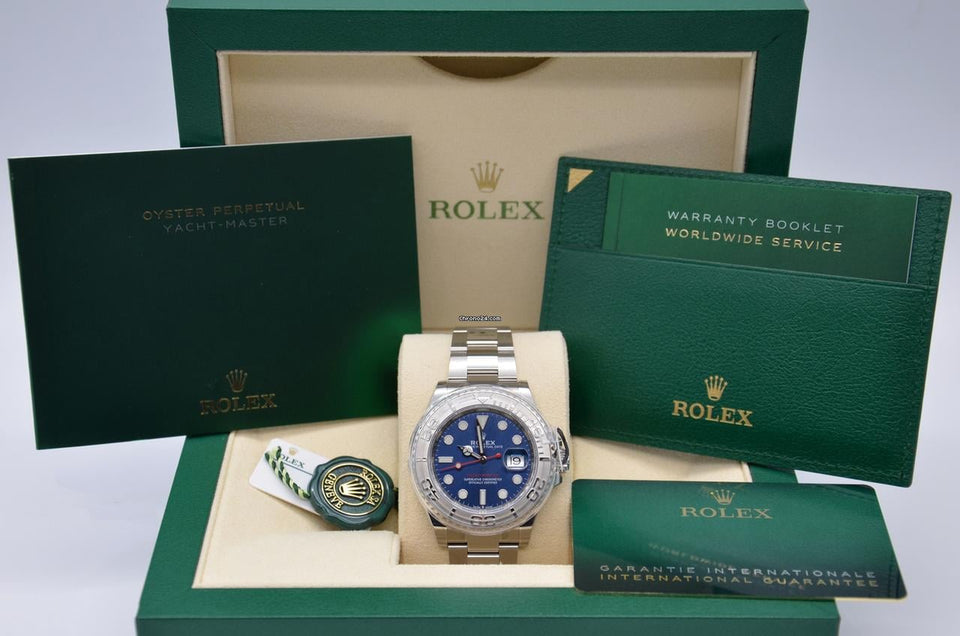 Rolex | Yacht-Master | 126622 blue | Platinum | 40 mm | Steel | Blue | Automatic