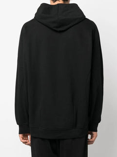 embossed-detail loose-fit Hoodie