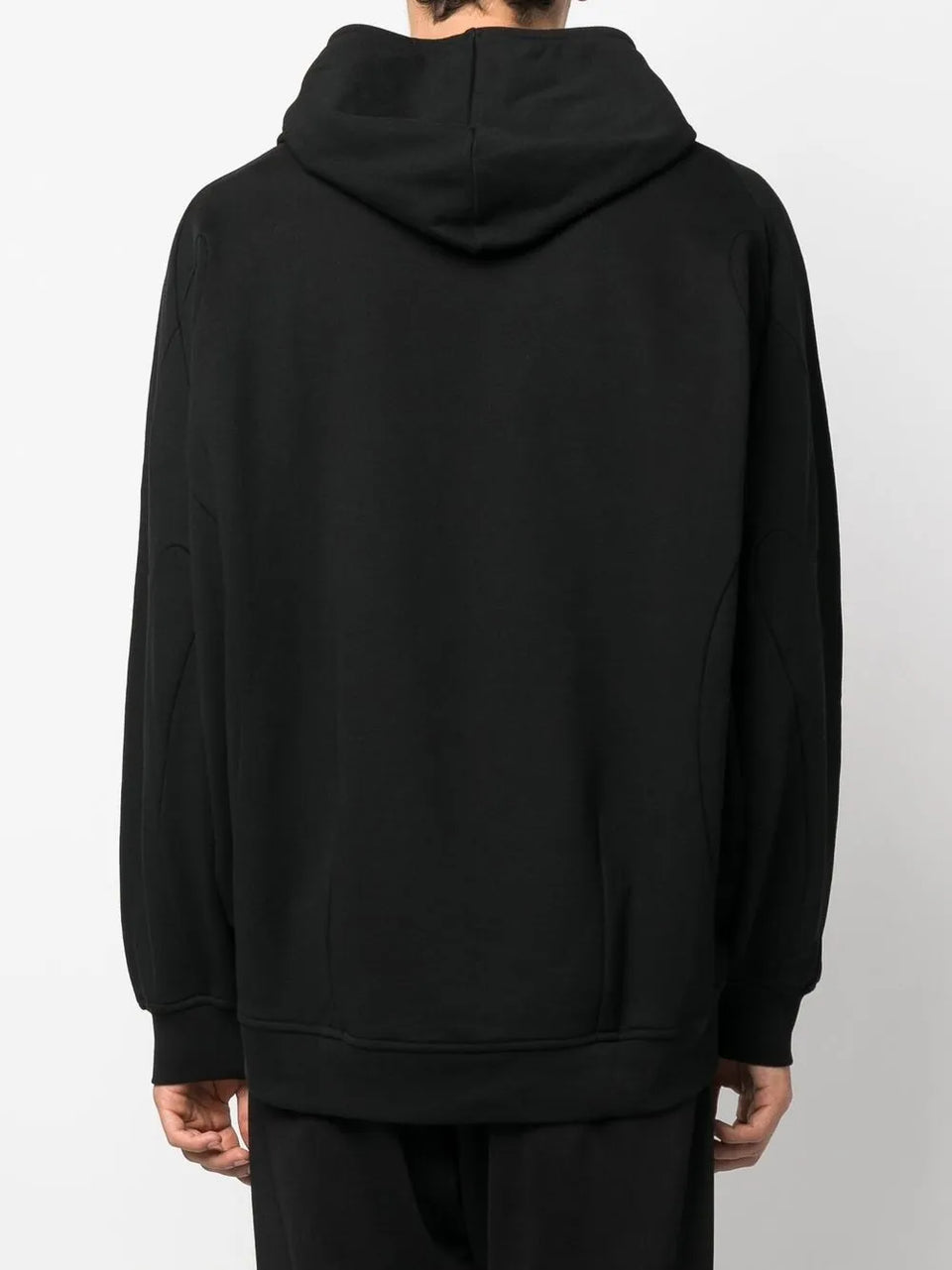 embossed-detail loose-fit Hoodie