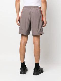 colour-block track shorts