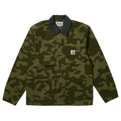 Carhartt WIP x Palace Michigan Coat Dollar Green Camo