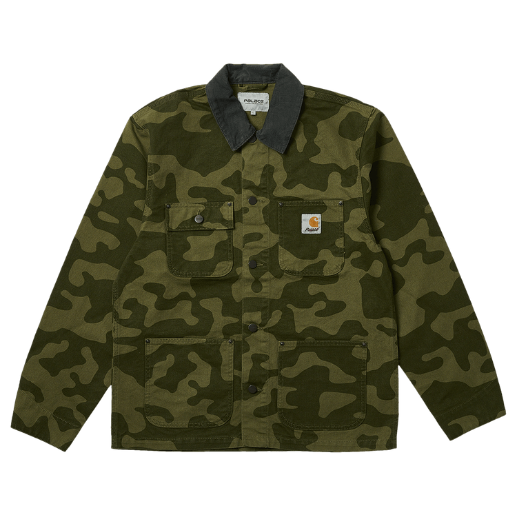 Carhartt WIP x Palace Michigan Coat Dollar Green Camo