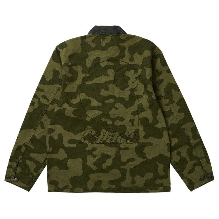 Carhartt WIP x Palace Michigan Coat Dollar Green Camo
