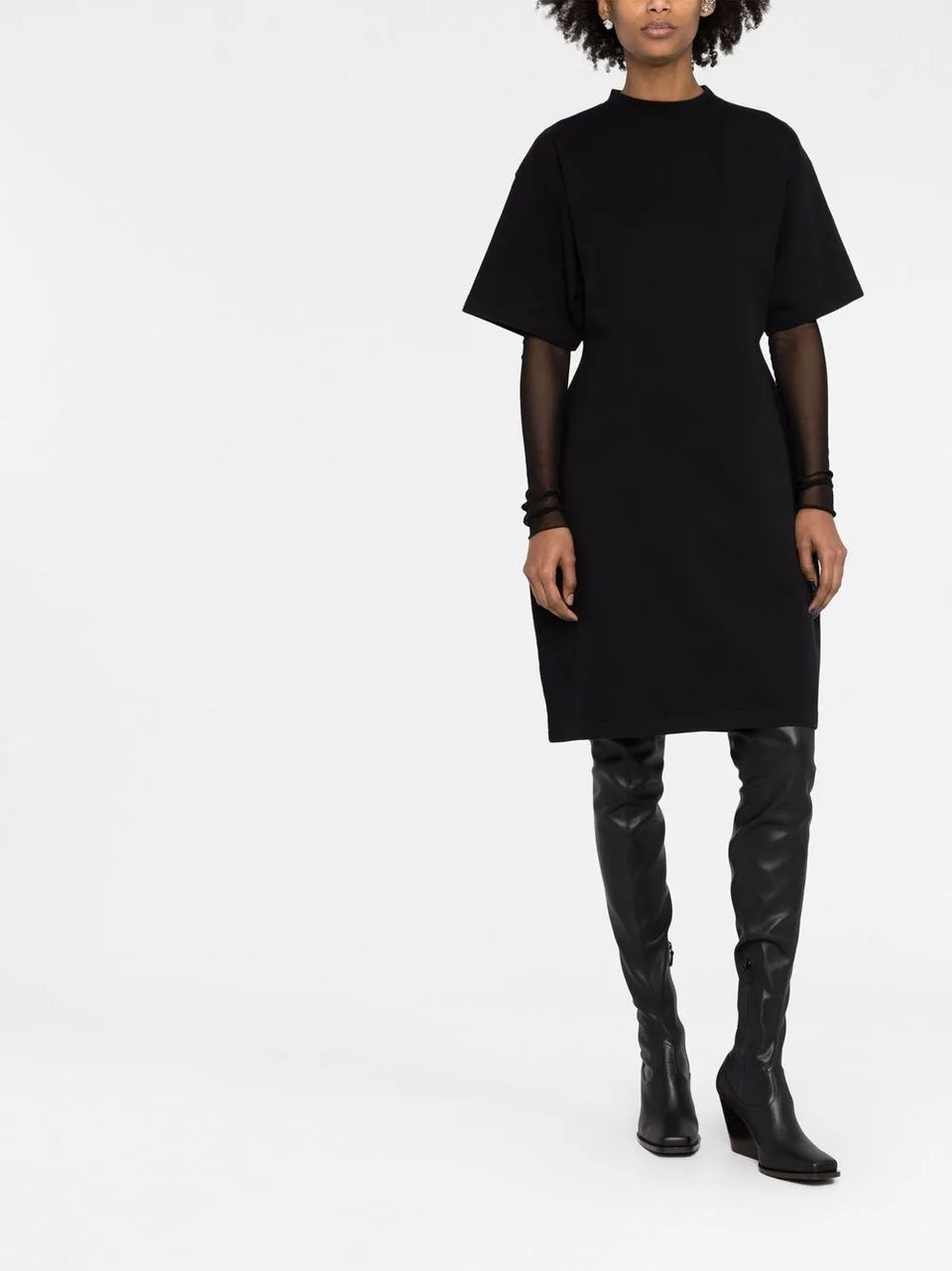 Hourglass cotton T-Shirt dress