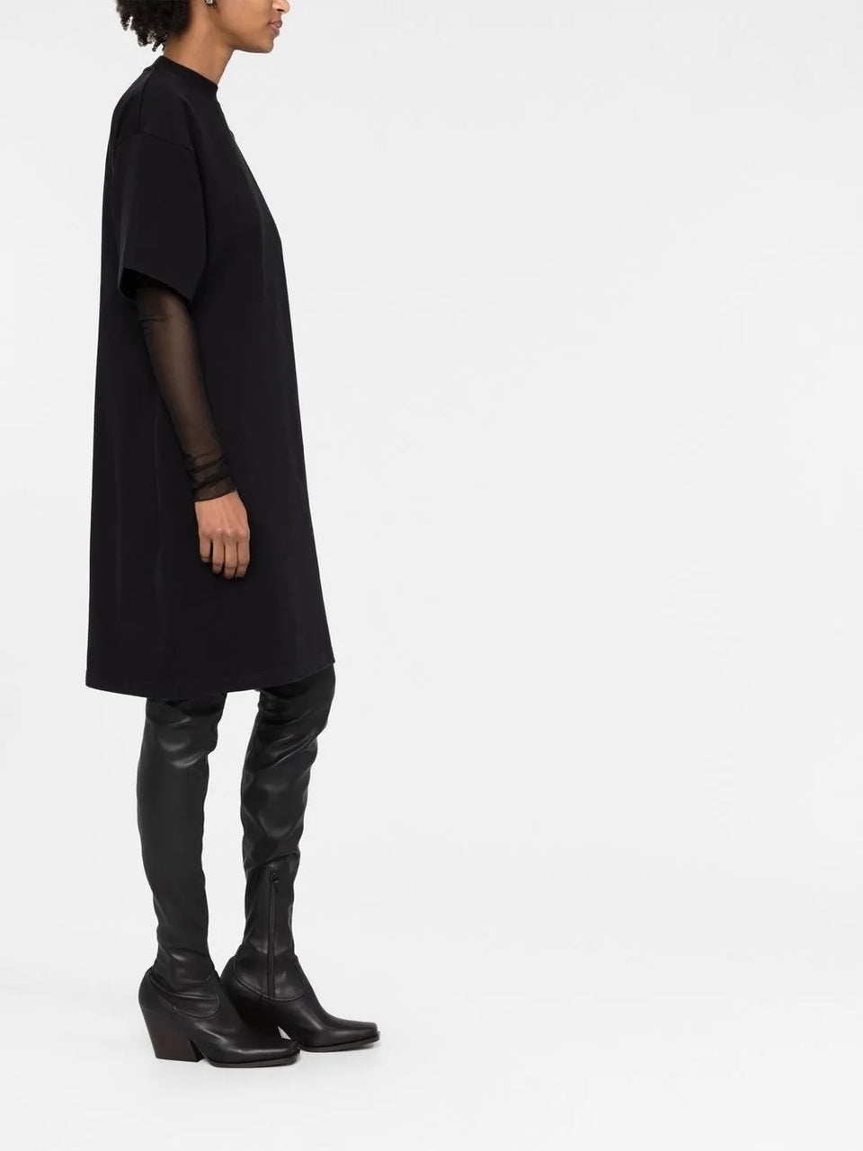 Hourglass cotton T-Shirt dress
