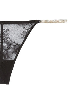 Crystal Bouquet lace V-string