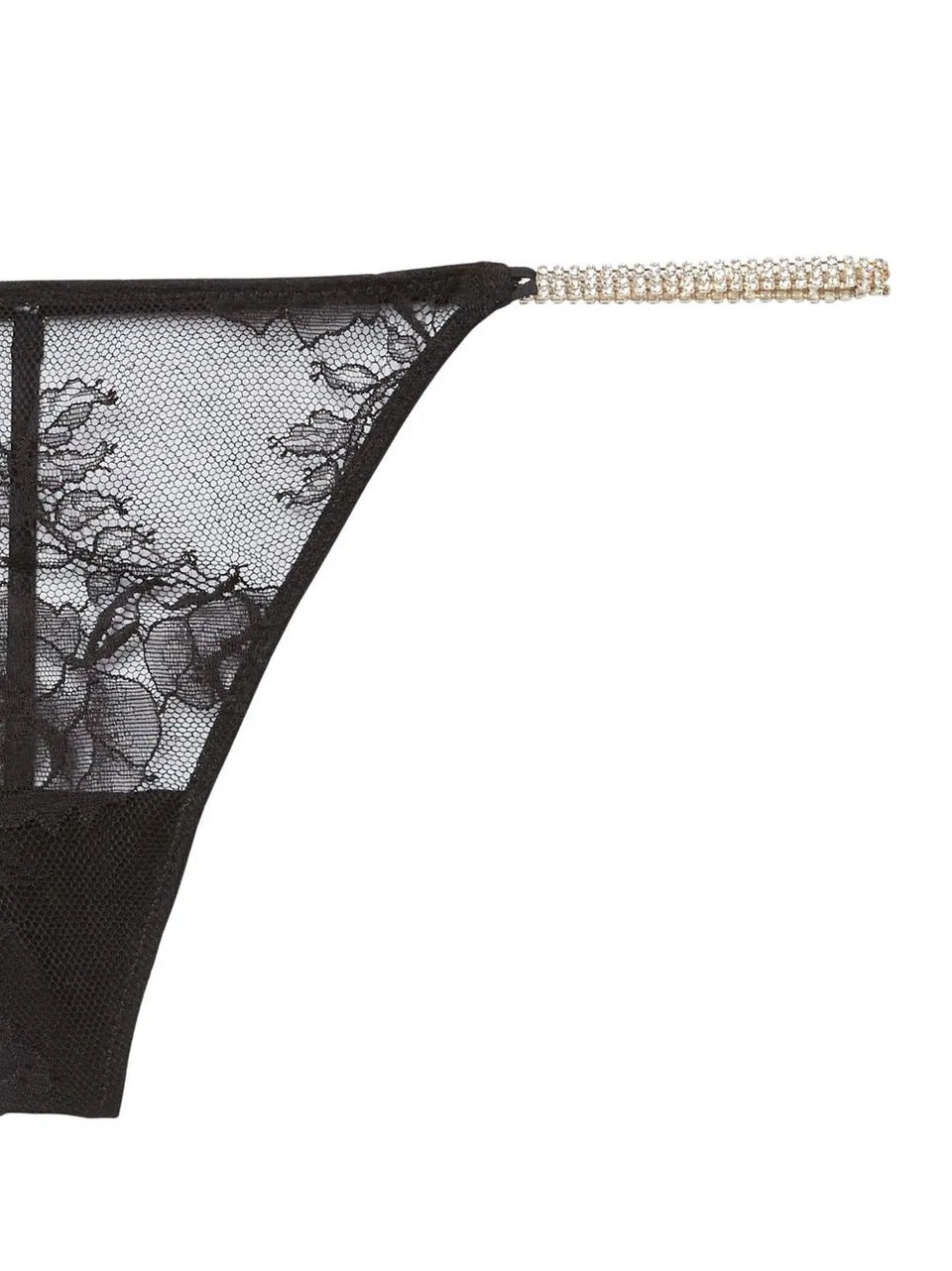 Crystal Bouquet lace V-string
