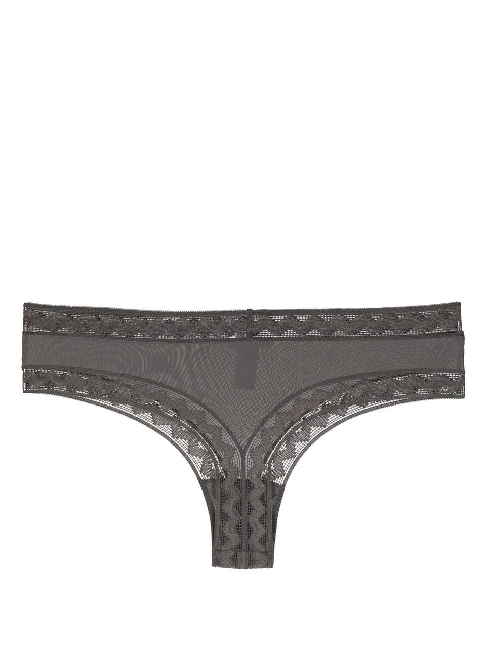 Gabby zigzag-trim Brazilian briefs