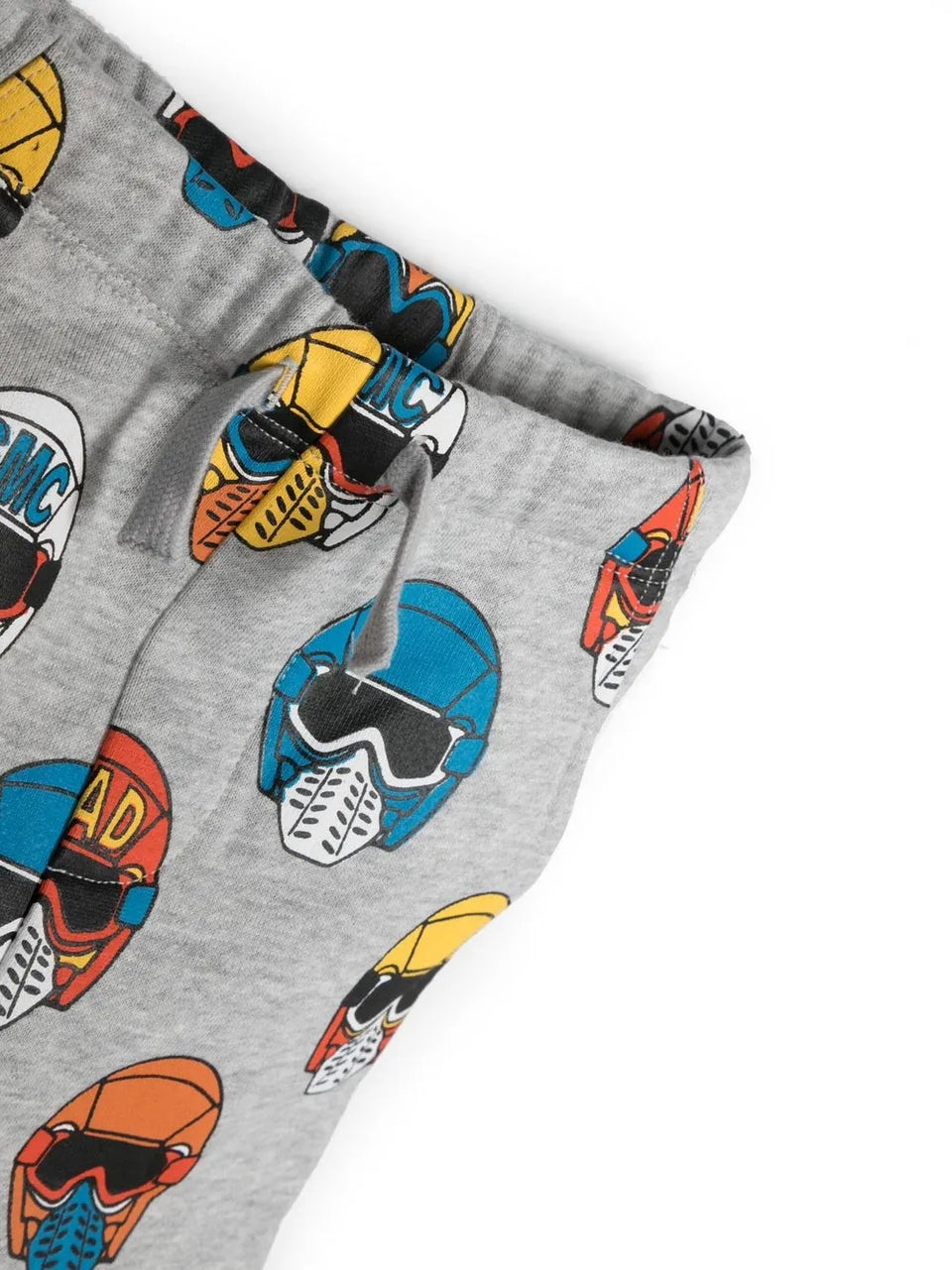cartoon-print track-pants