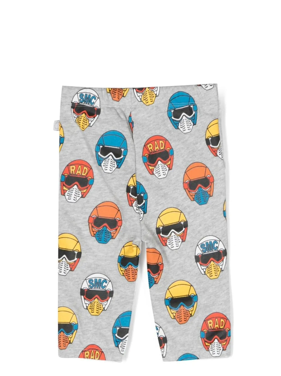 cartoon-print track-pants