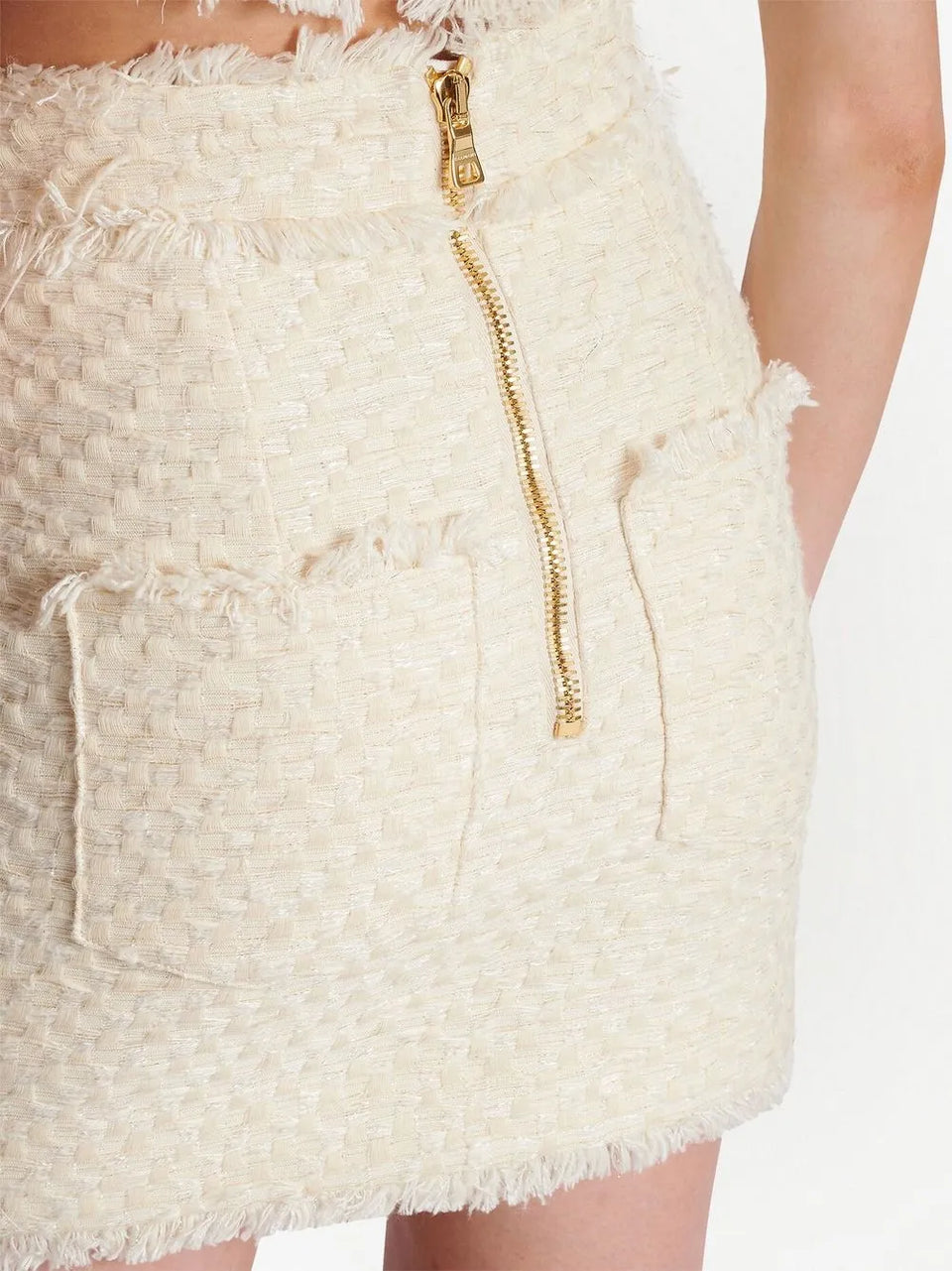 Tweed Mini Skirt