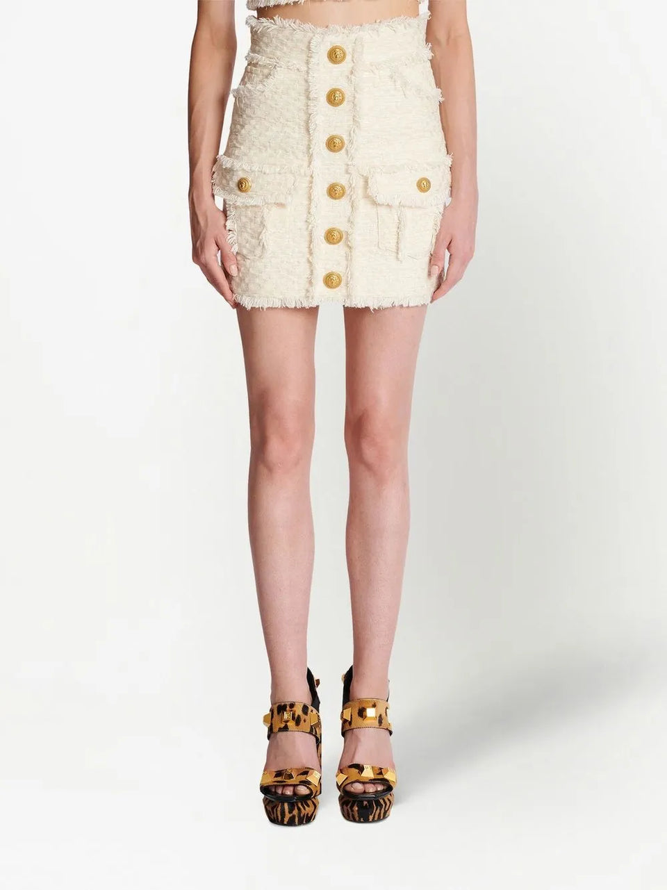 Tweed Mini Skirt