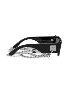 Zebra rectangle-frame sunglasses