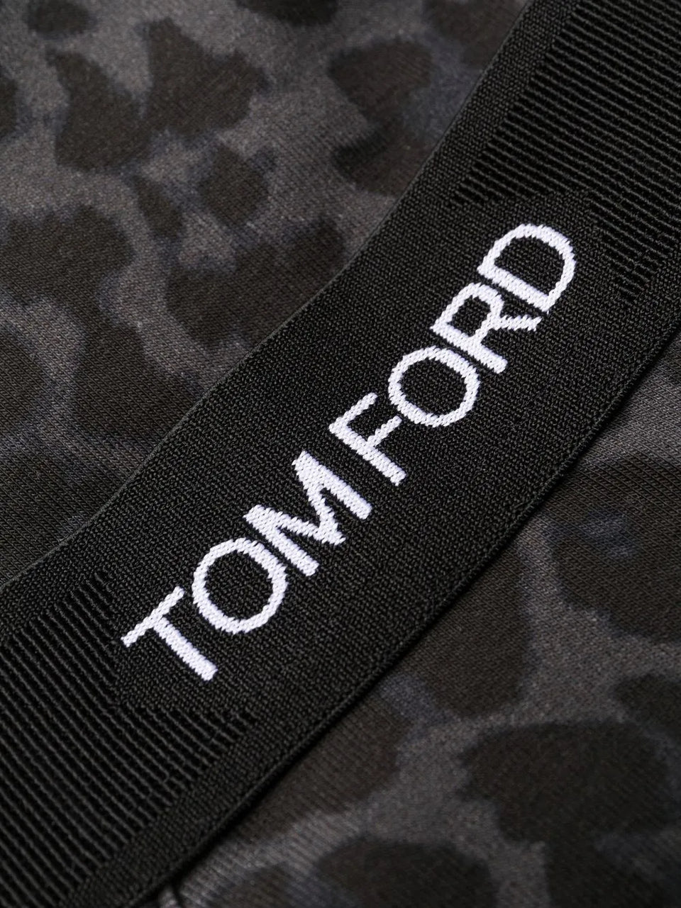 logo-band leopard-print briefs