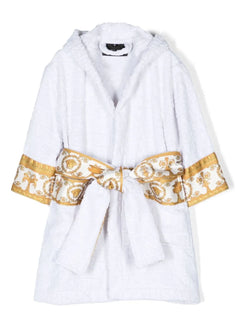 I Love Baroque hooded bathrobe
