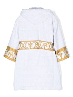 I Love Baroque hooded bathrobe