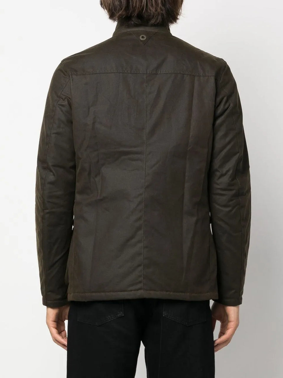 press-stud cotton jacket