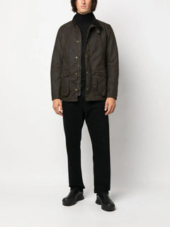 press-stud cotton jacket