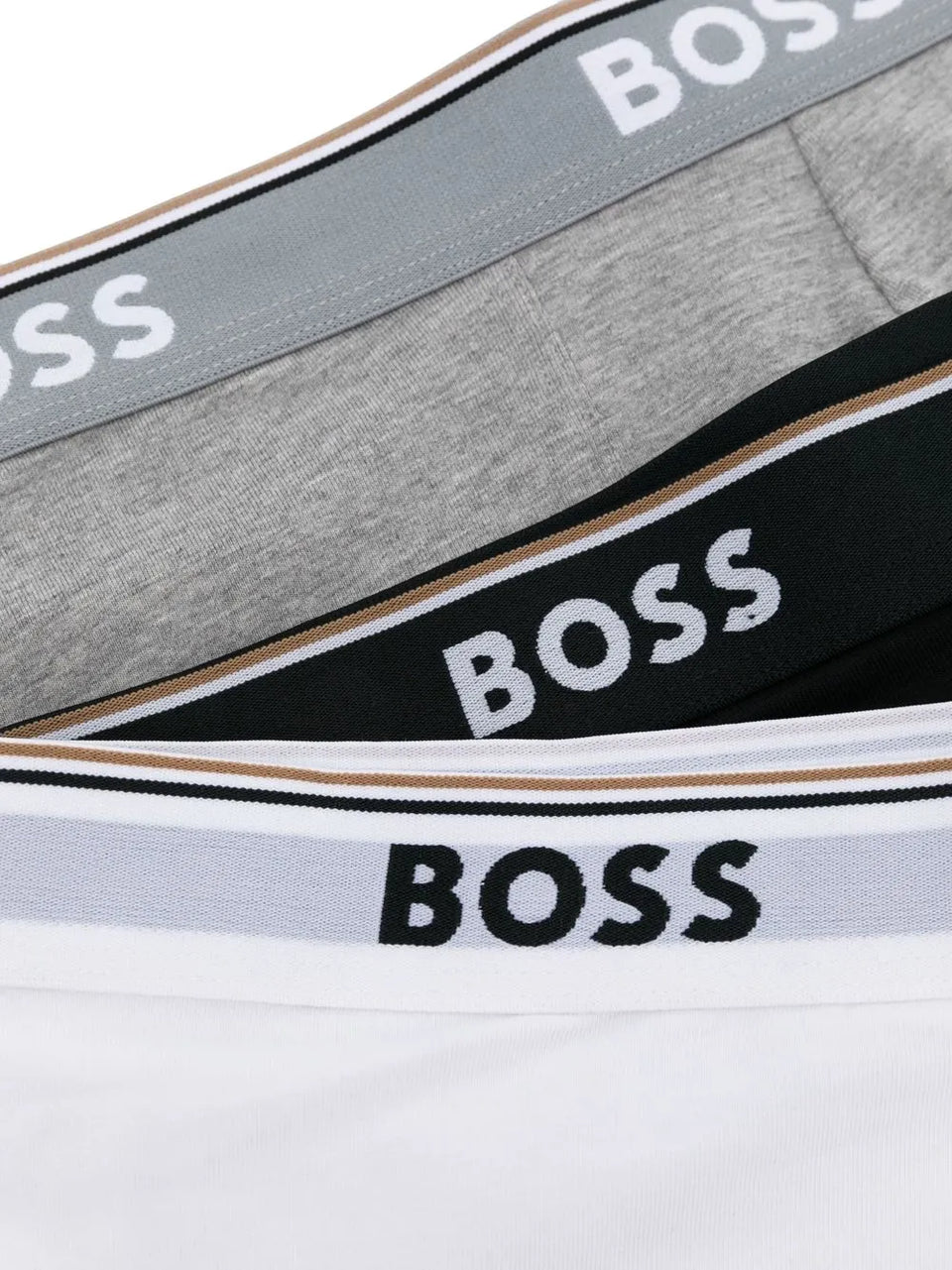pack of three logo-waistband boxer briefs