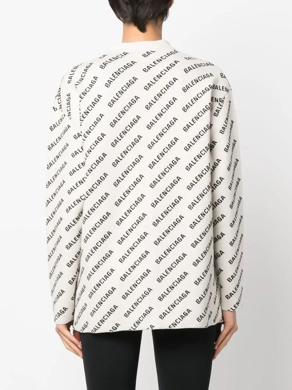 Mini Allover Logo cardigan