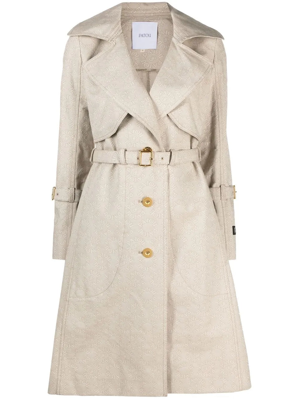 belted trench coat