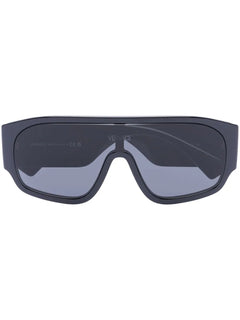 90s Logo-Injected Mask sunglasses
