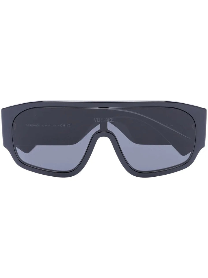90s Logo-Injected Mask sunglasses