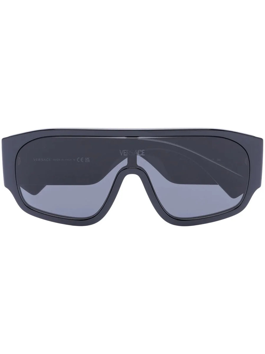 90s Logo-Injected Mask sunglasses