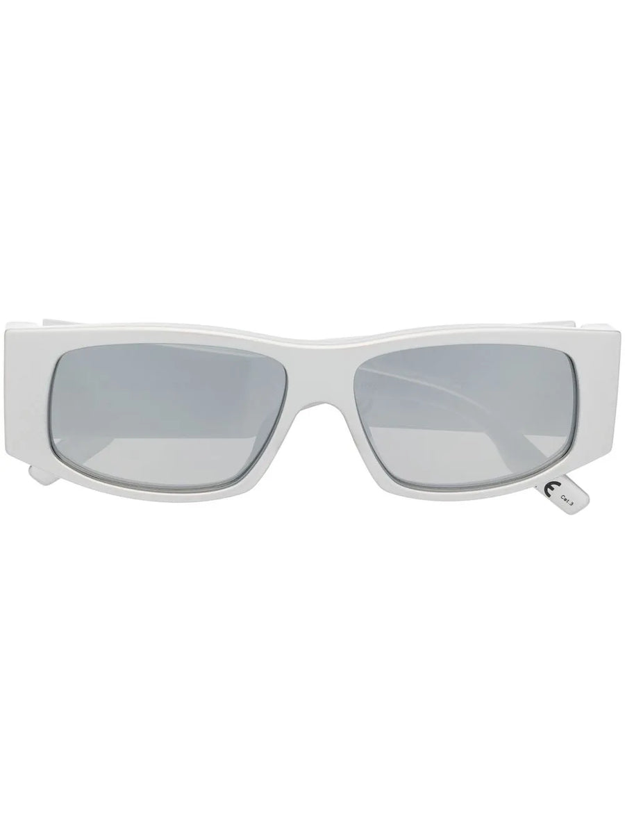 LED square-frame sunglasses