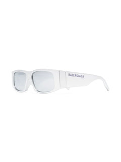 LED square-frame sunglasses